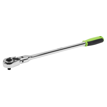 Ratchet Wrench 1/4"Sq Drive Long Flexi-Head Flip Reverse