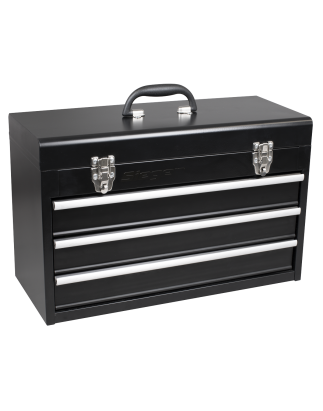 Portable Tool Chest 3 Drawer with 98pc Tool Kit