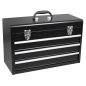 Portable Tool Chest 3 Drawer with 98pc Tool Kit