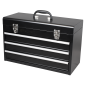 Portable Tool Chest 3 Drawer with 98pc Tool Kit