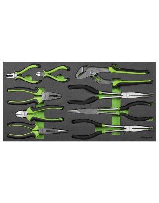 Tool Tray with Pliers Set 9pc