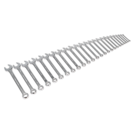 Combination Spanner Set 25pc Jumbo Metric