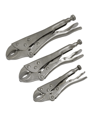 Locking Pliers Set 3pc