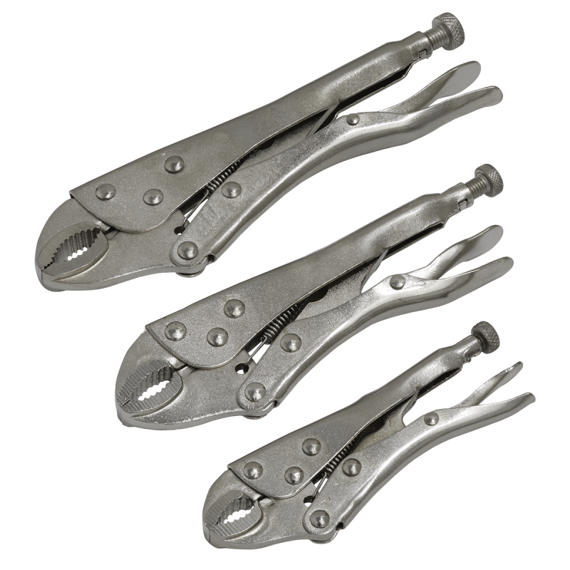 Locking Pliers Set 3pc