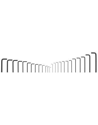Hex Key Set 25pc