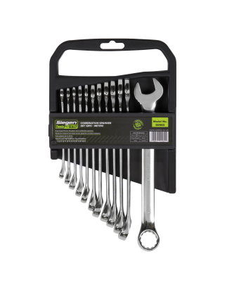 Combination Spanner Set 12pc Metric