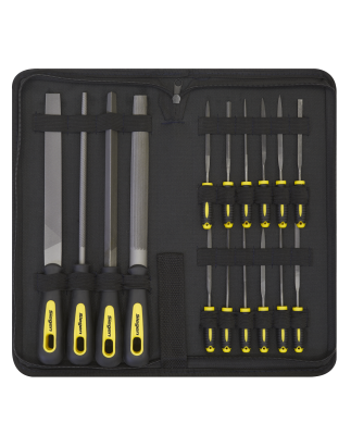 Siegen Engineer's & Needle File Set 16pc