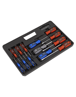 Soft Grip Screwdriver & Bit Set 23pc