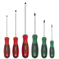 Soft Grip Screwdriver Set 6pc