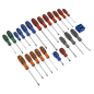 Soft Grip Screwdriver Set 24pc