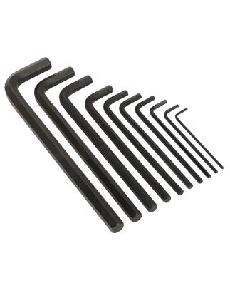 Jumbo Hex Key Set 10pc Metric