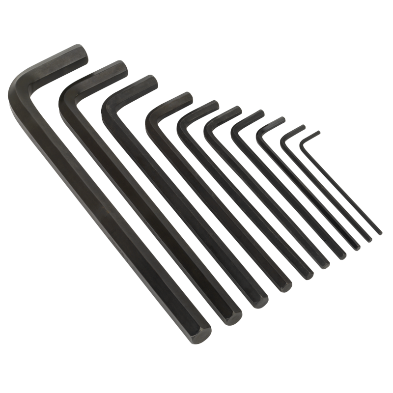 Jumbo Hex Key Set 10pc Metric