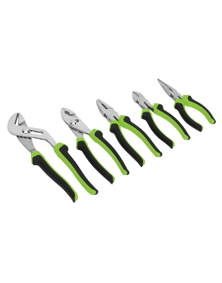 Comfort Grip Pliers Set 5pc