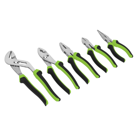 Comfort Grip Pliers Set 5pc