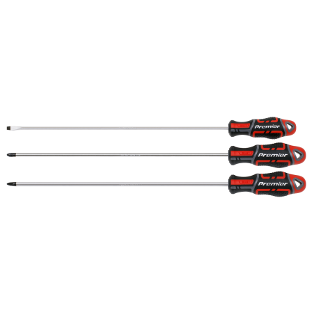 GripMAX® Screwdriver Set Extra-Long 3pc