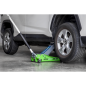 Low Profile Trolley Jack with Rocket Lift 3 Tonne - Green