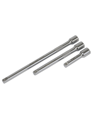 Extension Bar Set 3pc 1/4"Sq Drive