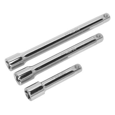 Extension Bar Set 3pc 3/8"Sq Drive