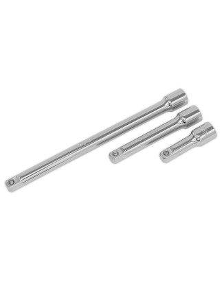 Extension Bar Set 3pc 1/2"Sq Drive