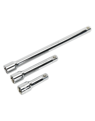 Extension Bar Set 3pc 1/2"Sq Drive