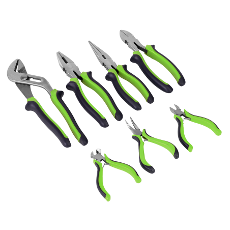 Comfort Grip Pliers Set 7pc