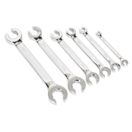 Flare Nut Spanner Set 6pc Metric