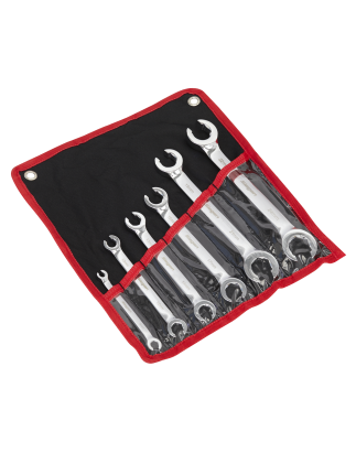 Flare Nut Spanner Set 6pc Metric