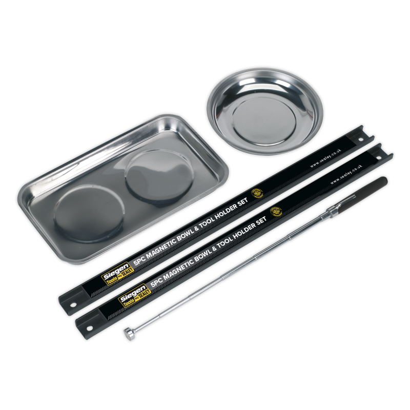 Magnetic Bowl & Tool Holder Set 5pc