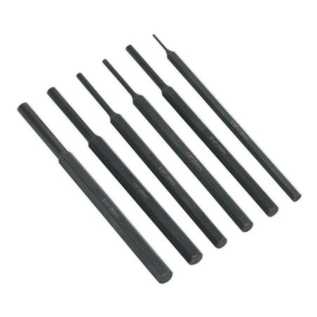 Parallel Pin Punch Set 6pc