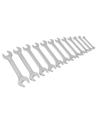 Double Open-End Spanner Set 12pc Metric