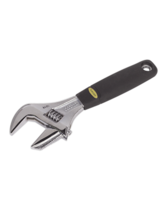 Adjustable Wrench with Extra-Wide Jaw Capacity 200mm