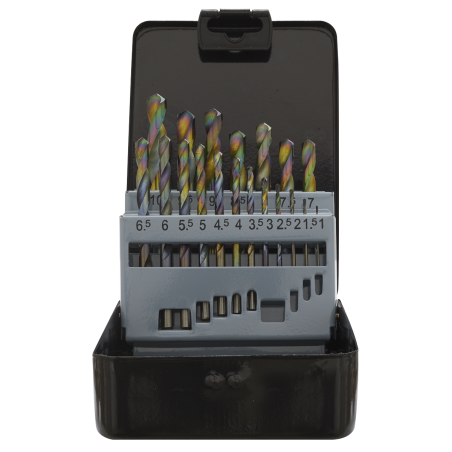 HSS Drill Bit Set 19pc Edge Ground Metric DIN 338