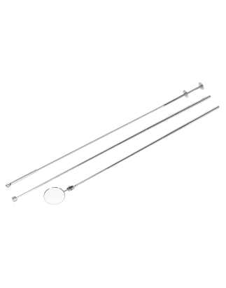 Ensemble de ramassage magnétique, de griffes flexibles et d'outils d'inspection, 3 pièces