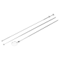 Ensemble de ramassage magnétique, de griffes flexibles et d'outils d'inspection, 3 pièces