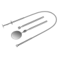 Ensemble de ramassage magnétique, de griffes flexibles et d'outils d'inspection, 3 pièces