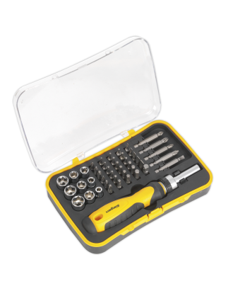 Socket & Bit Set 45pc Ratchet Screwdriver