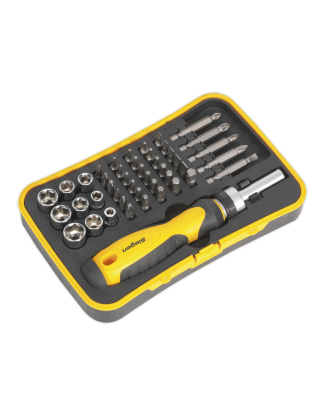 Socket & Bit Set 45pc Ratchet Screwdriver