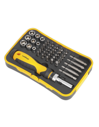 Socket & Bit Set 45pc Ratchet Screwdriver