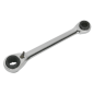 Ratchet Ring Spanner 4-in-1 Reversible Metric