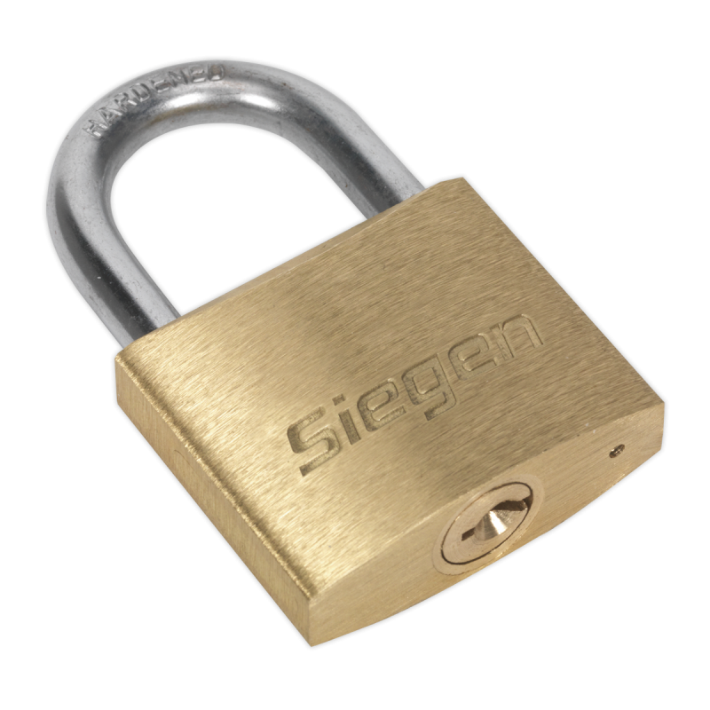 Brass Body Padlock with Brass Cylinder 40mm