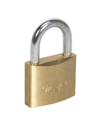 Brass Body Padlock with Brass Cylinder 40mm