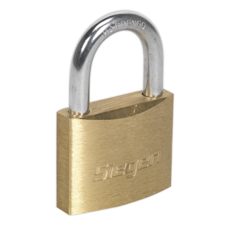 Brass Body Padlock with Brass Cylinder 40mm