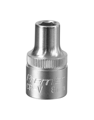 WallDrive® Socket 8mm 1/2"Sq Drive