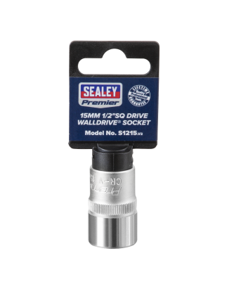 WallDrive® Socket 15mm 1/2"Sq Drive