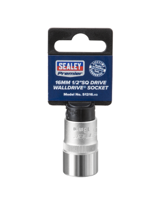 WallDrive® Socket 16mm 1/2"Sq Drive