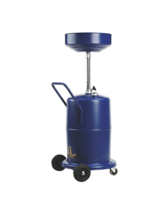 Pump-Away Mobile Oil Drainer 75L