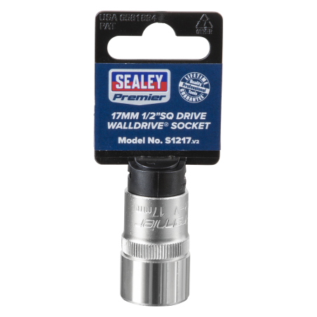 WallDrive® Socket 17mm 1/2"Sq Drive