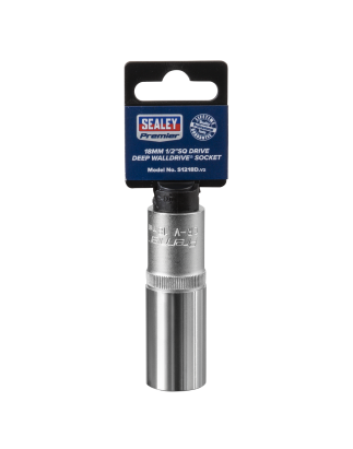 Douille WallDrive® 18 mm de profondeur, entraînement 1/2" carré