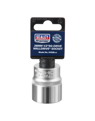 WallDrive® Socket 28mm 1/2"Sq Drive