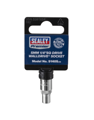 Douille WallDrive® 5 mm, entraînement 1/4" carré